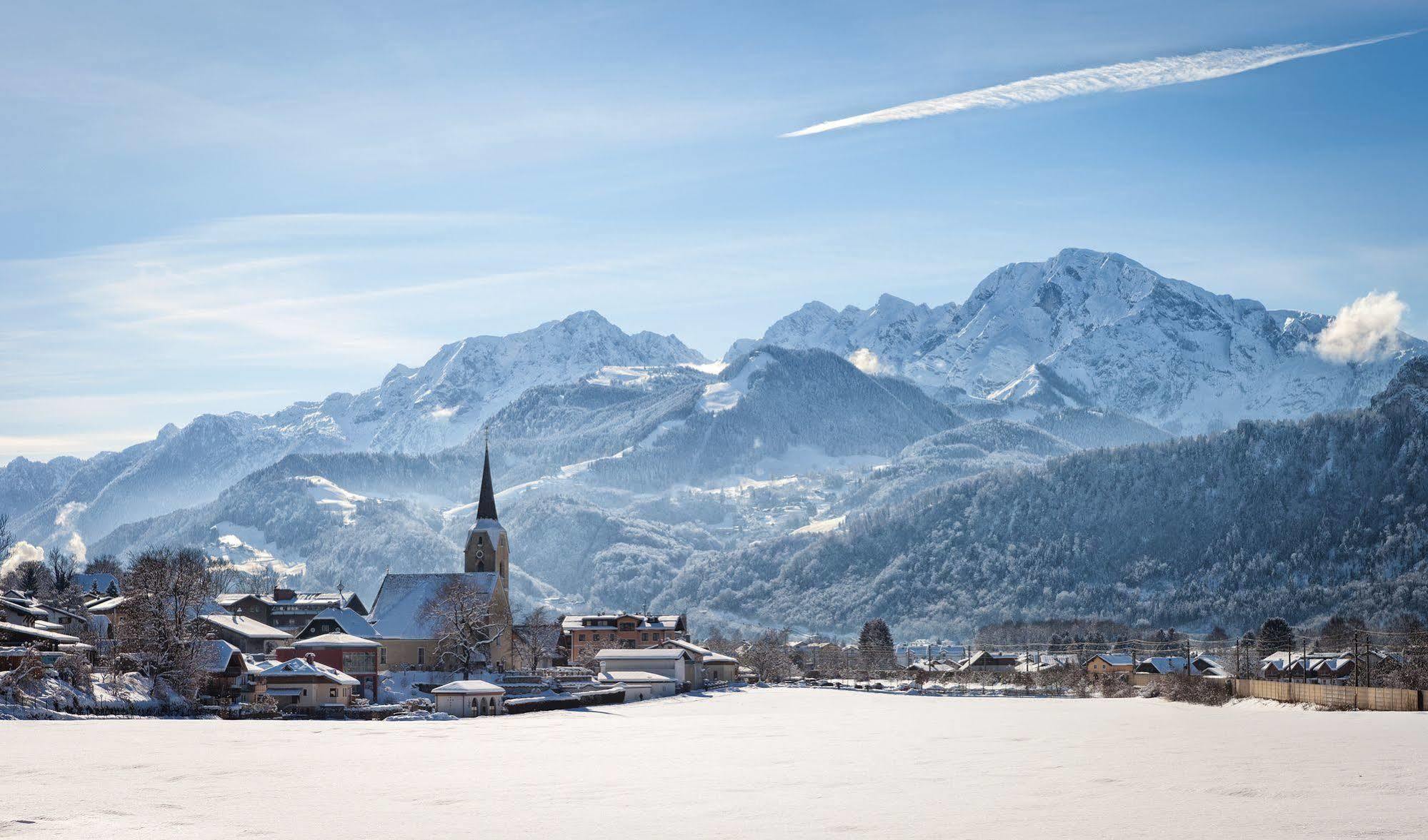 Hotel Gasthof Zum Kirchenwirt พุค ไบ ฮัลไลน์ ภายนอก รูปภาพ