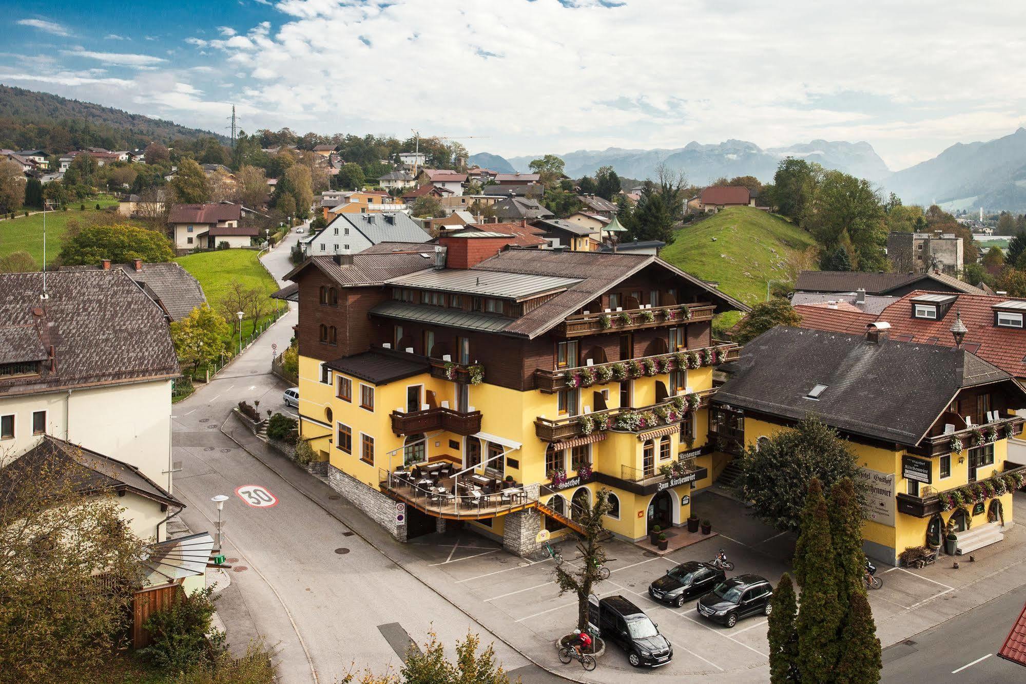 Hotel Gasthof Zum Kirchenwirt พุค ไบ ฮัลไลน์ ภายนอก รูปภาพ